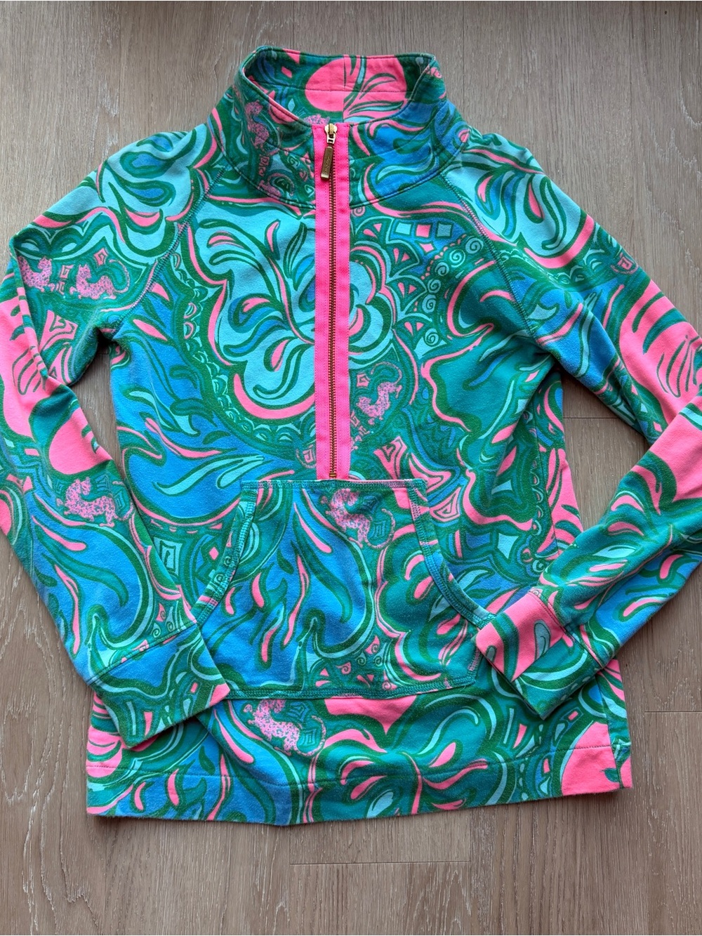 Lilly Pulitzer patterned popover
